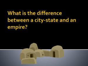 City-States vs. Empires: Mesopotamian History