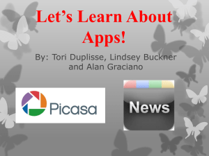 Google App: Picasa