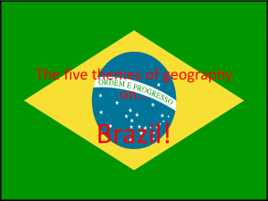 The five themes of geography on