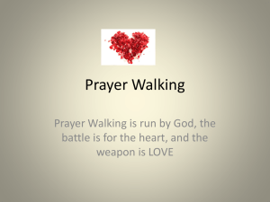 prayerwalking.org