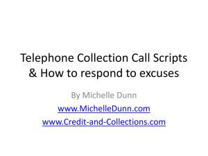 Collection Call Scripts: How to Handle Excuses & Get Paid