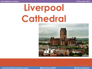 Liverpool Cathedral example - Church Growth Research Programme