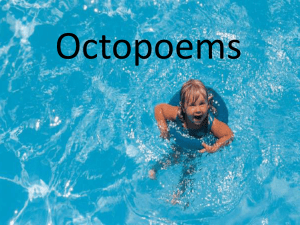 Octopoems Worksheet: Creative Writing for Kids