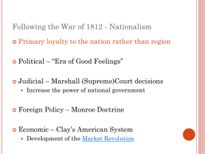 Ch. 6 Market Revolution