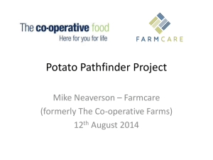 Potato Pathfinder Project