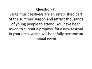 Q7 Festivals