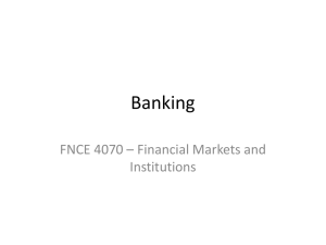 Banking - Leeds School of Business