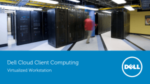 Dell presentation template Wide screen 16:9 layout