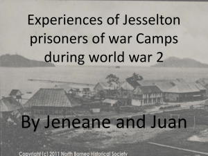 Experiences of prisoners of war during world war 2