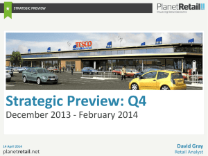 Strategic Preview: Q4