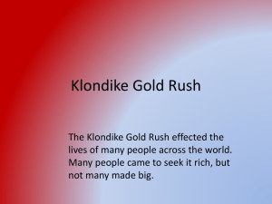Klondike Gold Rush: Miners, Climate & Hardships