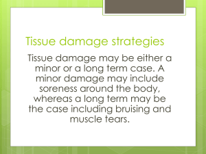 Tissue Damage & Recovery: Cryotherapy & ICER Principle