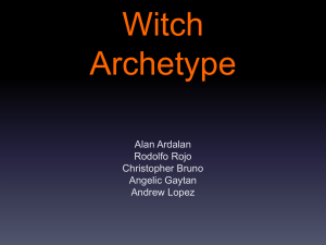 Witch Archetype