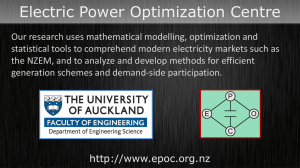 ppt - Electric Power Optimization Centre