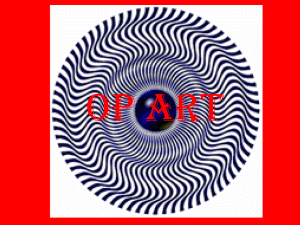 Op Art Power Point Presentation