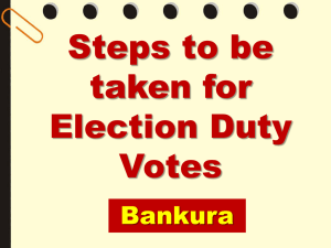 PPT(ED) - District Panchayat and Rural Development Department