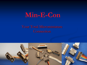 Min-E-Con - Holden Technologies