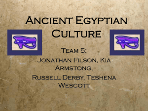 Ancient Egyptian Culture