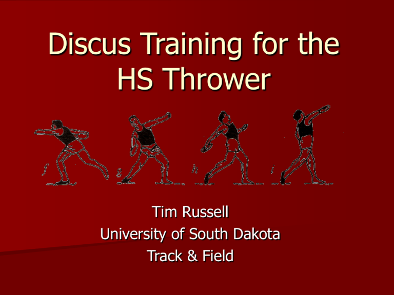 Discus Training for the HS Thrower