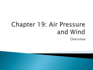 Air Pressure and Wind: Meteorology Presentation
