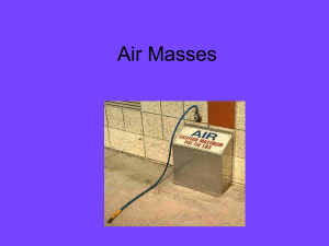 Air Masses (PowerPoint)