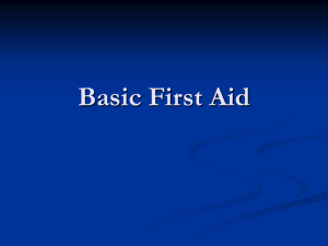 Basic First Aid