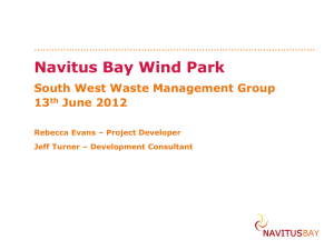 Navitus Bay Wind Park presentation