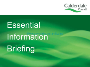 Prevent December 2014 - Calderdale Safeguarding Children Board