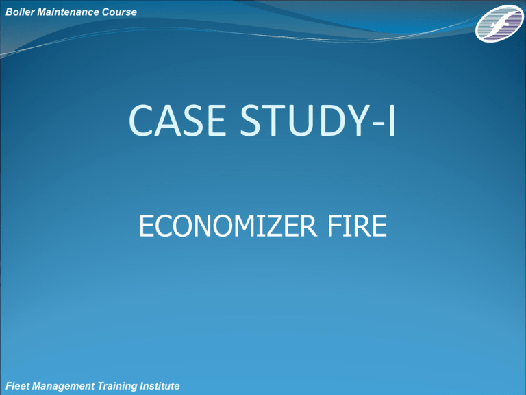 Economiser Fire on Bulk Carrier