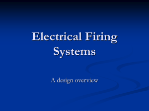 electrical firing s