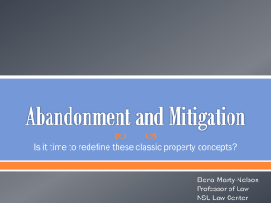 Early Lease Termination