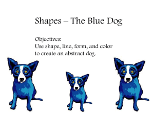 The Blue Dog by George Rodrigue