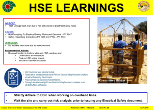 Electrical Safety Alert: High Voltage Flashover Prevention