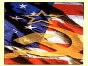 The Cold War & the Korean War