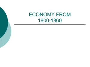 ECOMONY 1800s