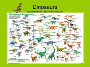 Dinosaur Presentation: Facts, Photos, and Poem