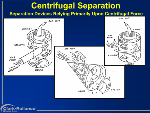 Centrifugal Separation Techniques & Devices