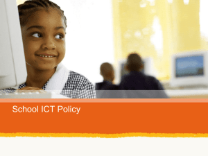 School ICT Policy