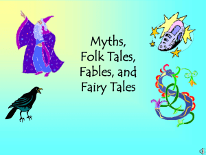 Myths, Folk Tales, Fables, Fairy Tales: Definitions & Examples