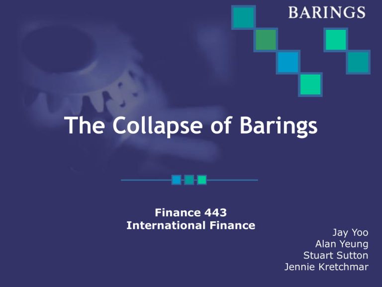 The Collapse Of Baring