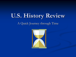 U.S. History Review