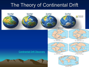 Continental Drift Theory: Pangaea & Wegener's Evidence