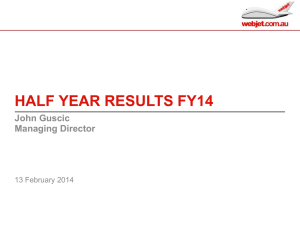 Half Year Results FY14