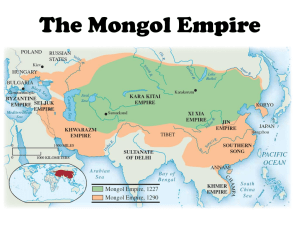 Mongol Empire: Genghis Khan, Kublai Khan & Pax Mongolica