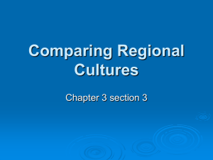 Colonial America: Regional Cultures Compared