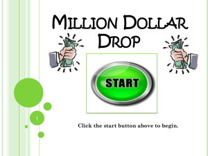 Million Dollar Drop