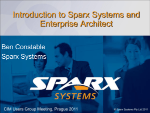 16-Sparx-Systems-Enterprise-Architect-Intro - CIMug