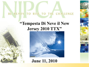 Snowstorm TTX PPT