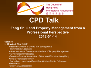 Feng Shui & Property Management Presentation