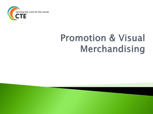 Promotion & Visual Merchandising